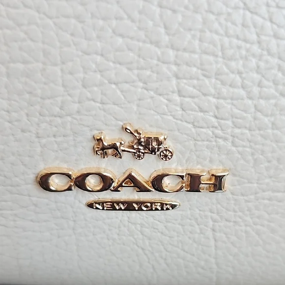 Coach 37167 Mercer Chalk Leather Satchel/shoulder Bag NWOT - Picture 6 of 12